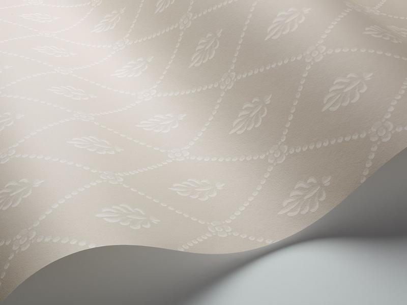 Cole and Son - Tapete Alma Wallpaper-Tapeten-Cole & Son-Stone S100/11053-TOJU Interior