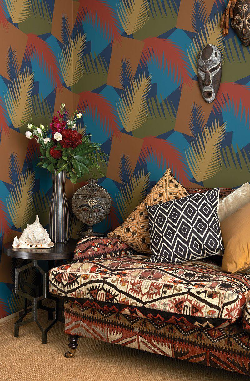 Cole and Son - Tapete Deco Palm Wallpaper-Tapeten-Cole & Son-TOJU Interior