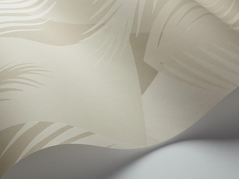 Cole and Son - Tapete Deco Palm Wallpaper-Tapeten-Cole & Son-Parchment on Stone S105/8036-TOJU Interior