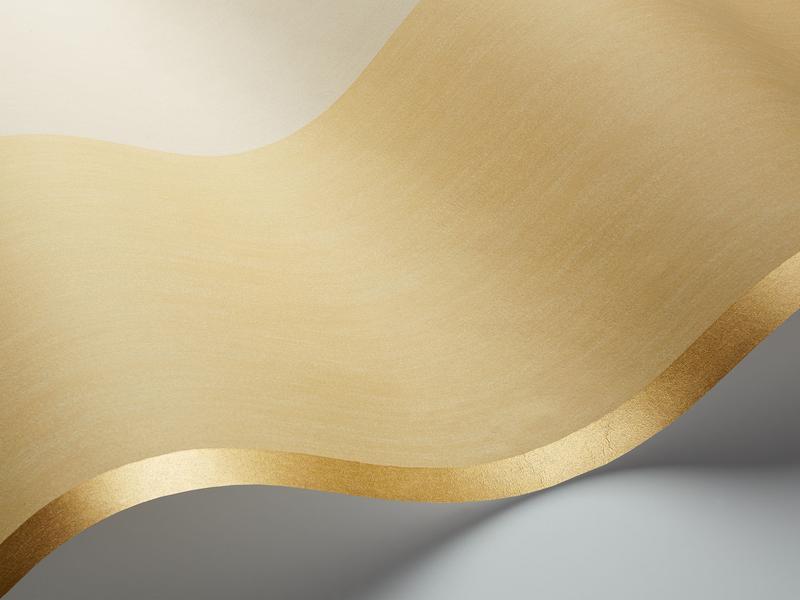 Cole and Son - Tapete Marly Wallpaper-Tapeten-Cole & Son-Cream & Ochre S99/13055-TOJU Interior