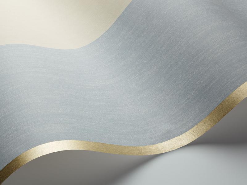 Cole and Son - Tapete Marly Wallpaper-Tapeten-Cole & Son-White & Powder Blue S99/13053-TOJU Interior