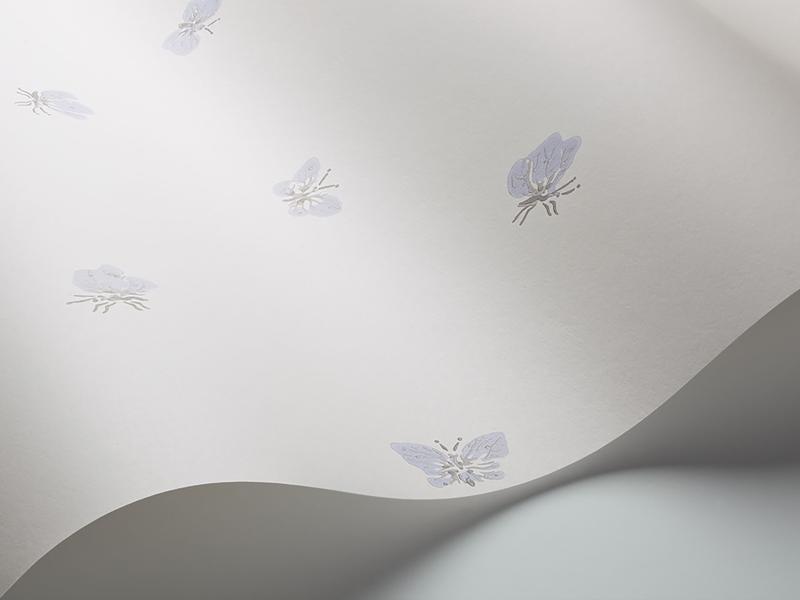 Cole and Son - Tapete Peaseblossom Wallpaper-Tapeten-Cole & Son-Lilac on Chalk S103/10033-TOJU Interior