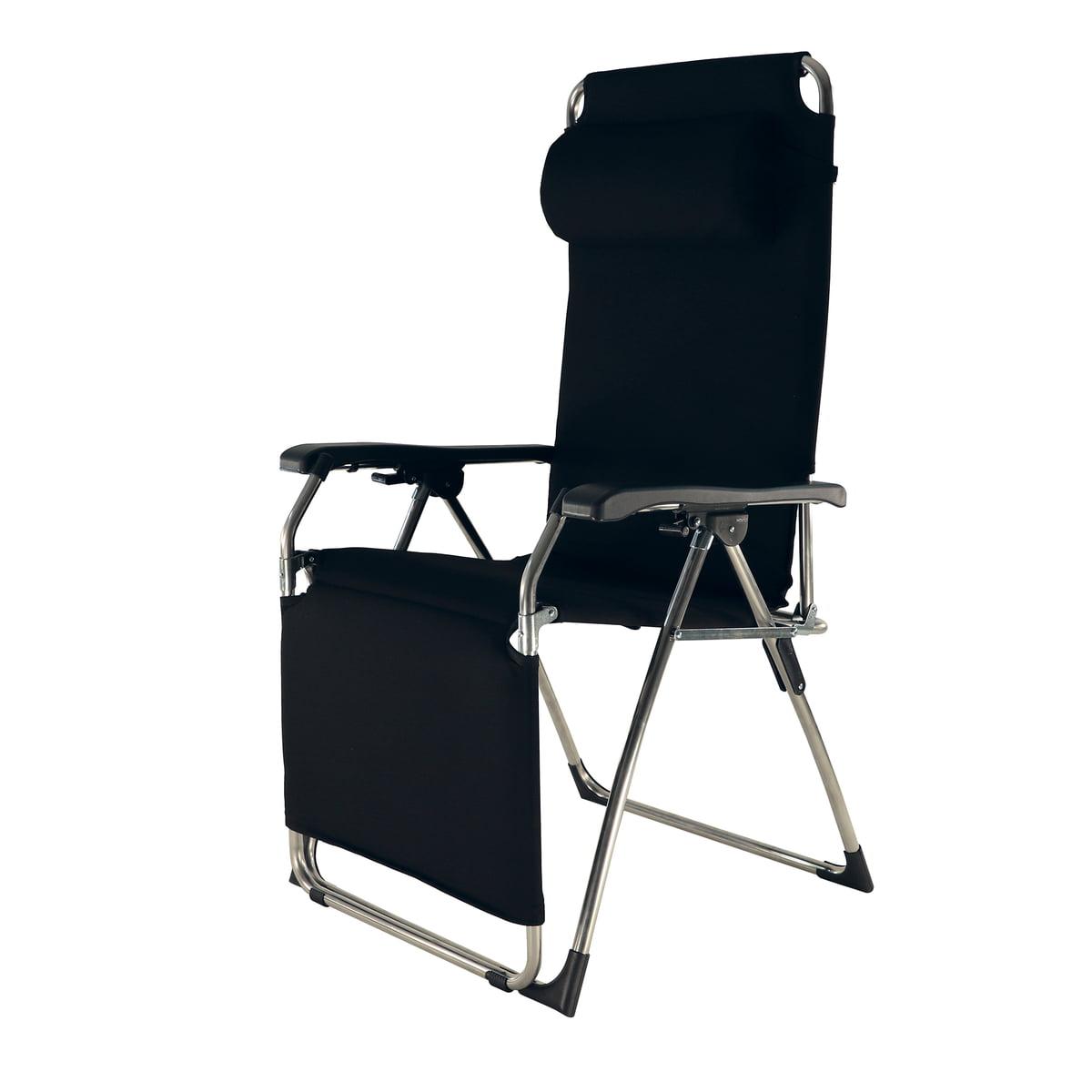 Fiam - Amida Relaxliege-Sonnenliegen-Fiam-Aluminium / schwarz-TOJU Interior
