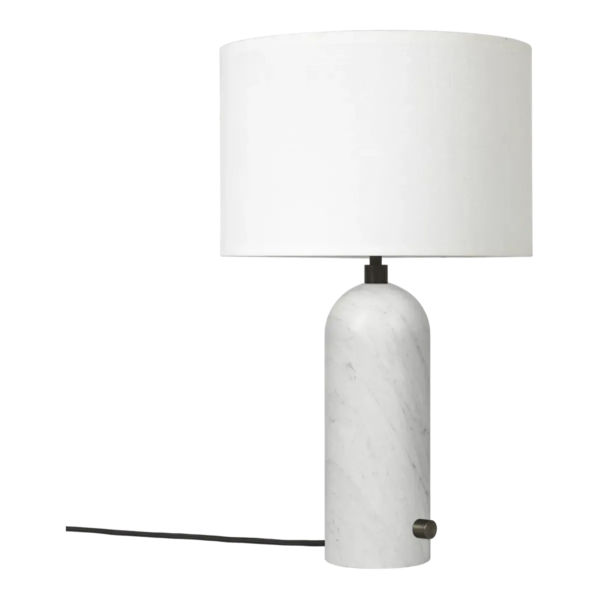 Gubi - Gravity Tischleuchte S-Gubi-Weißer Marmor / Weißer Schirm-TOJU Interior