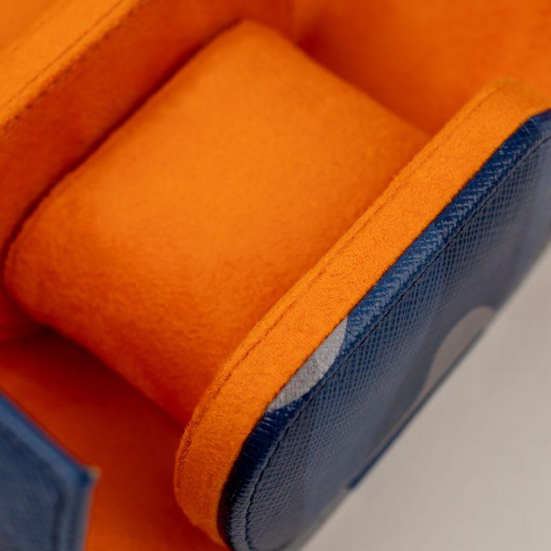 IFL Watches - Watch Roll - Blue Camo Watch Roll für 4 Uhren-Uhrenrolle-TOJU Interior