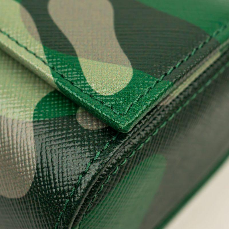 IFL Watches - Watch Roll - Green Camo Watch Roll für 4 Uhren-Uhrenrolle-TOJU Interior