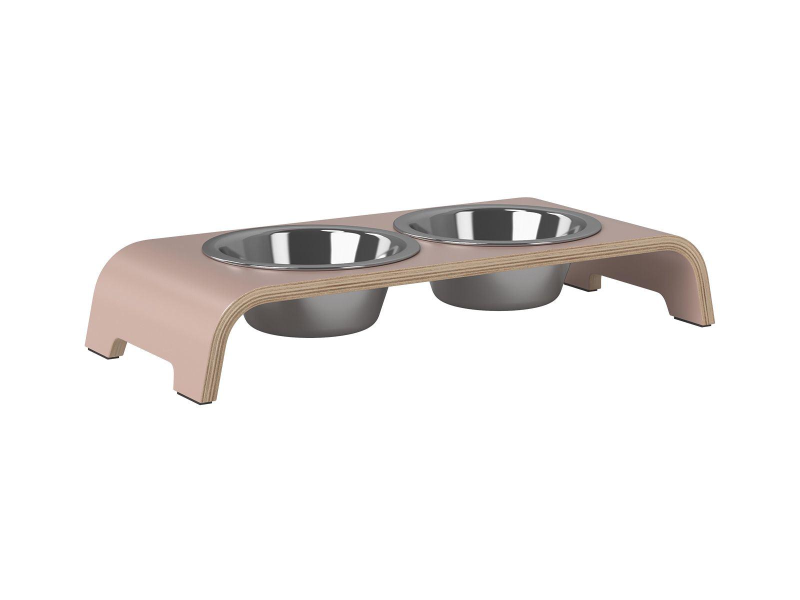 dogBar - LIMITED 2022® S - HPL antik pink med rustfrit stål