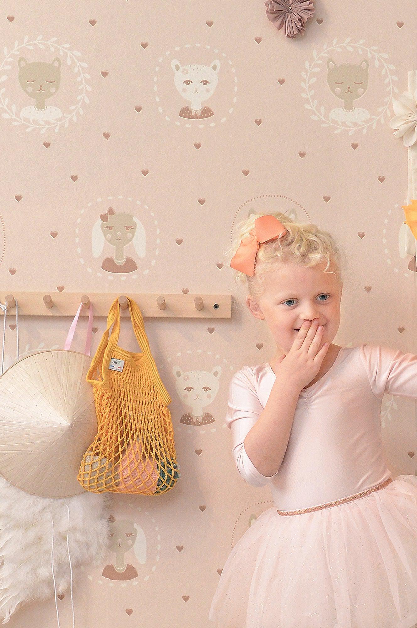 Majvillan - Tapete Hearts Dusty-Tapeten-Majvillan-TOJU Interior