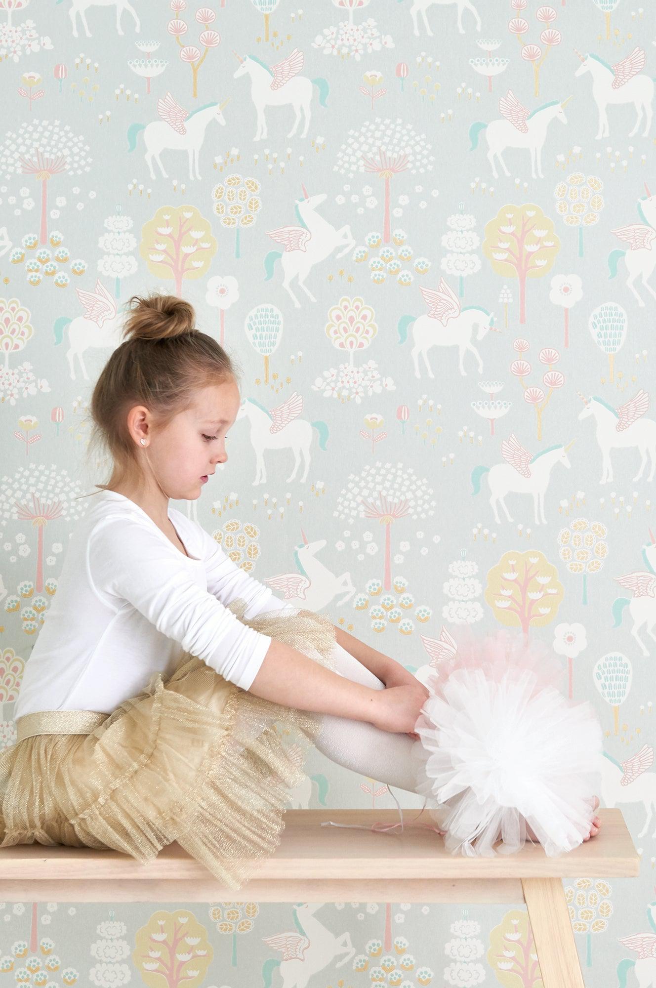 Majvillan - Tapete True Unicorns-Tapeten-Majvillan-TOJU Interior