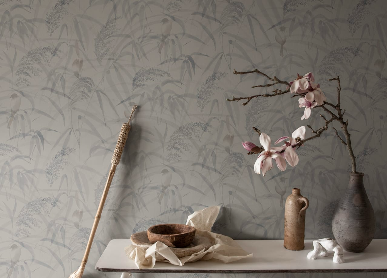 Sandberg - Tapete Anna-Tapeten-Sandberg-Misty Blue-TOJU Interior