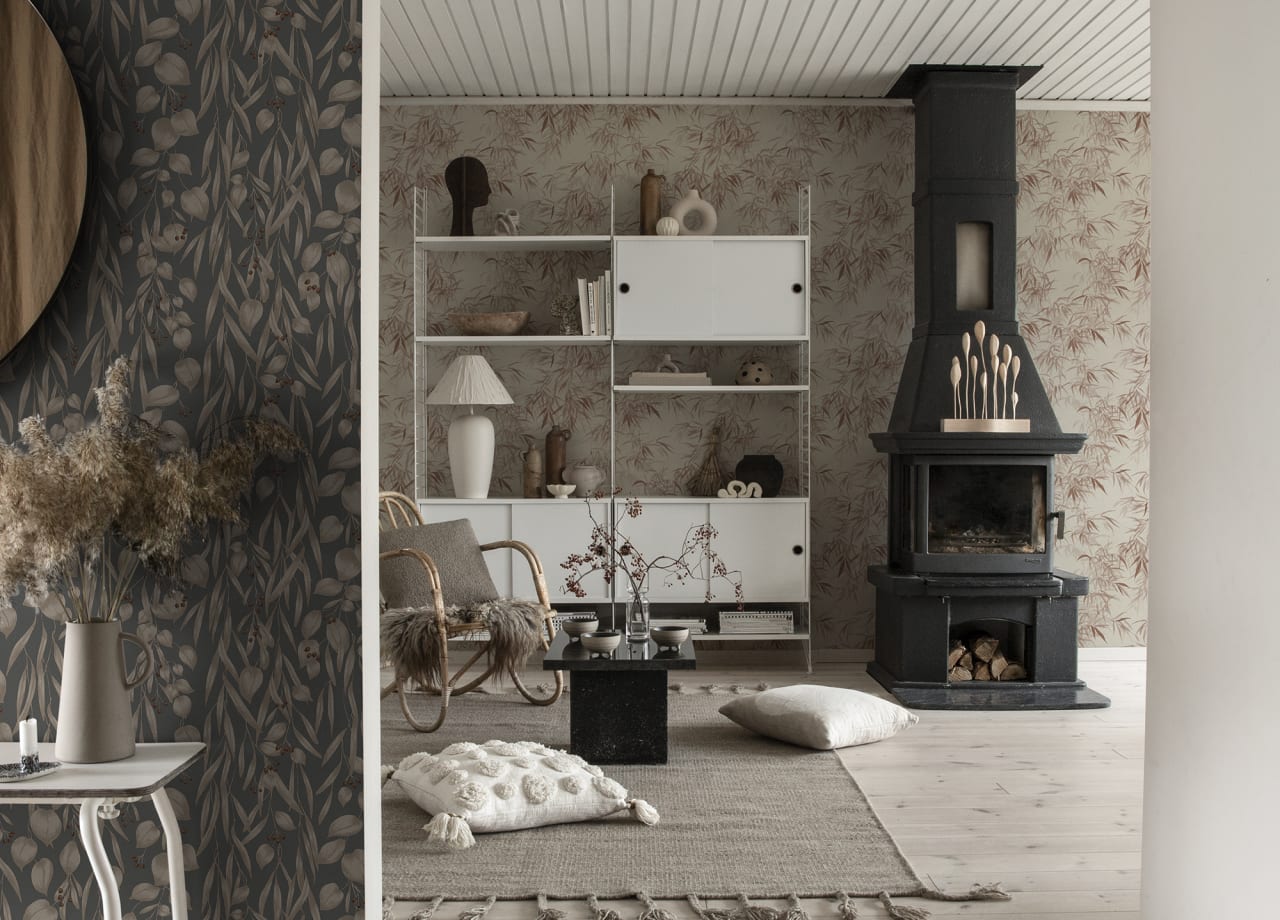 Sandberg - Tapete Sara-Tapeten-Sandberg-Indigo Blue-TOJU Interior