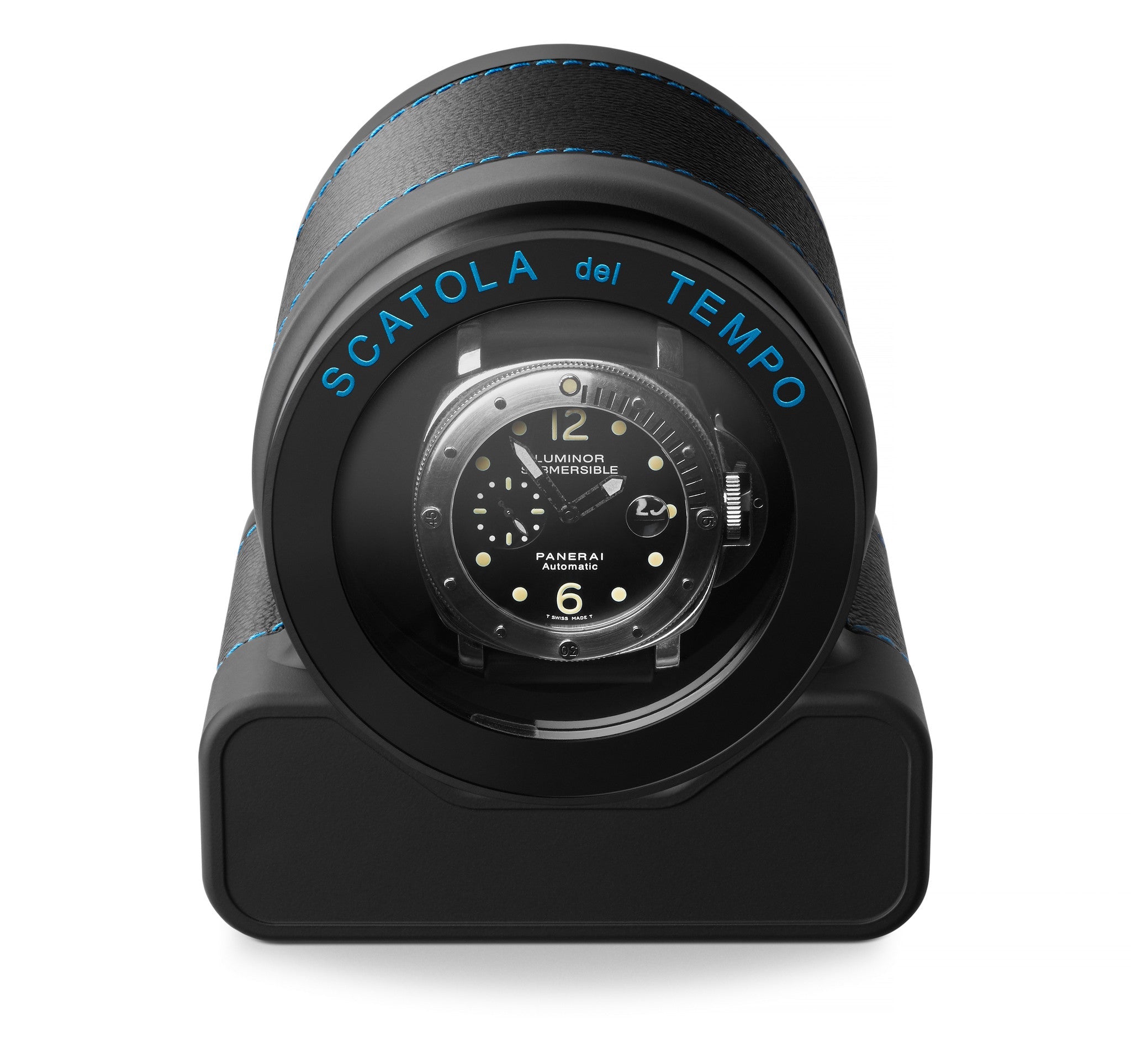 Scatola del Tempo - Uhrenbeweger ROTOR ONE RACING BLUE + BLACK/BLUE-Uhrenbeweger-Scatola del Tempo-TOJU Interior