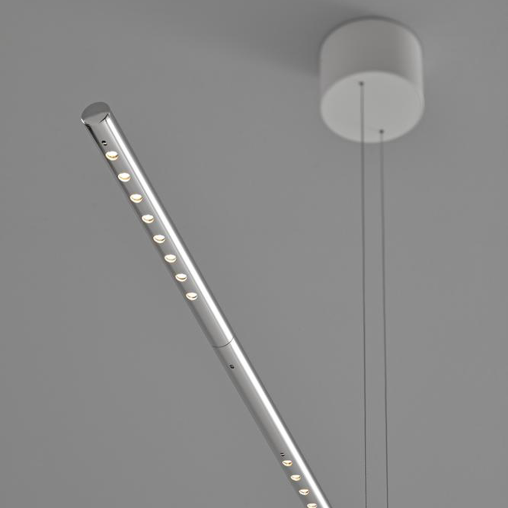 Tecnolumen - Pendelleuchte LUM 135 HLUM 19-Pendelleuchte-Tecnolumen-Chrom glänzend-85cm-TOJU Interior -HLUM19CG85