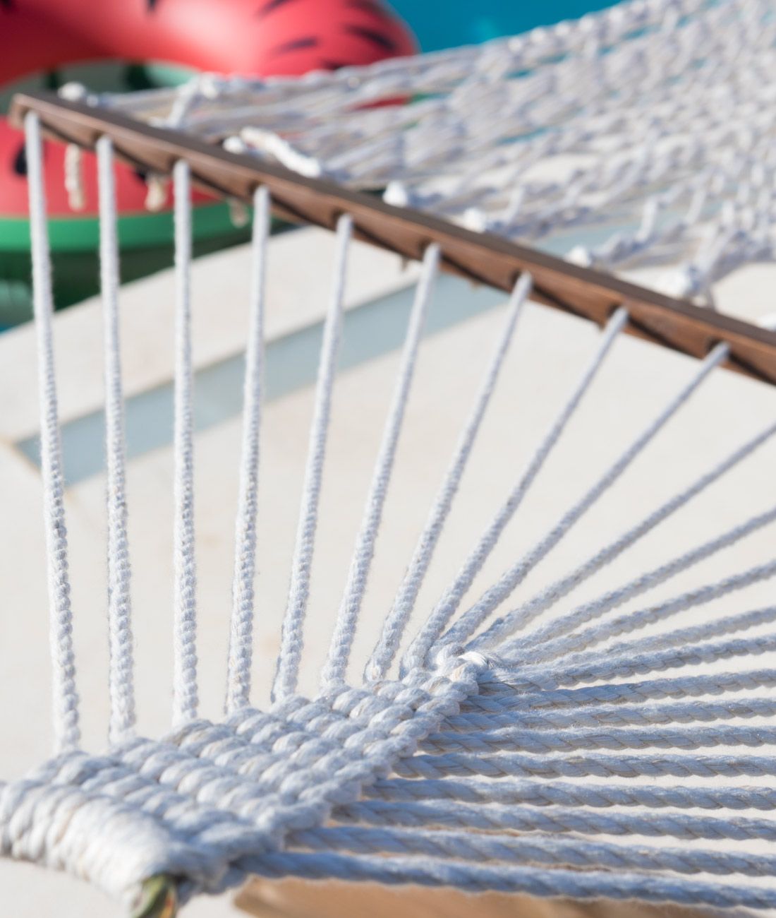 Unopiu - Netzwerk aus Seil aus 100% naturfarbene Baumwolle-Hängematte-Unopiu-TOJU Interior