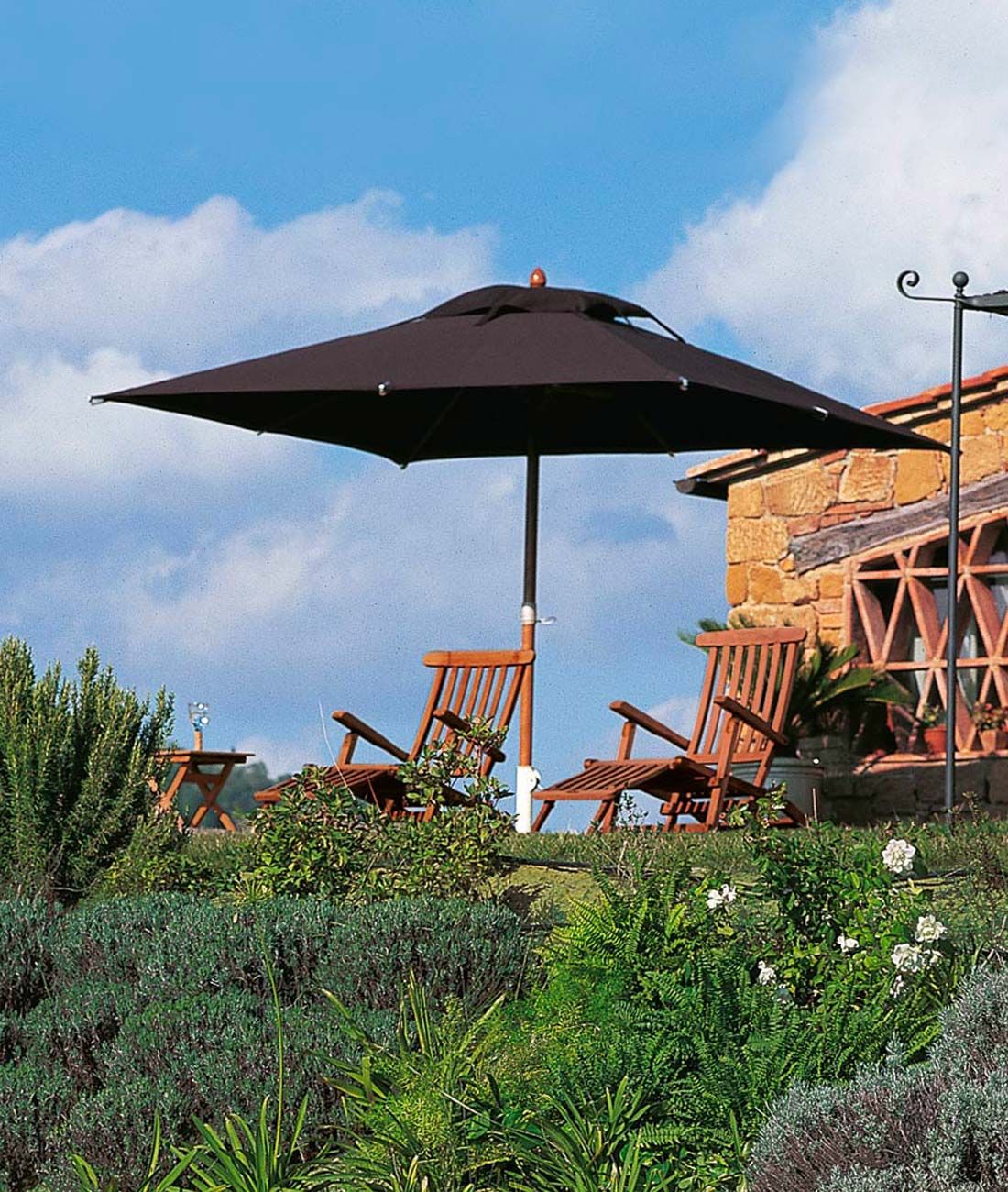 Unopiu - Rechteckiger Sonnenschirm Lipari-Sonnenschirm-Unopiu-Kaffeefarben-300 x 400-TOJU Interior