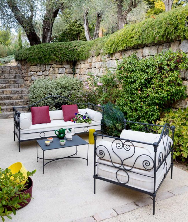 Unopiu - Sofa Aurora aus Eisen in graphitgrau-Sofas-Unopiu-Mit Polster-TOJU Interior