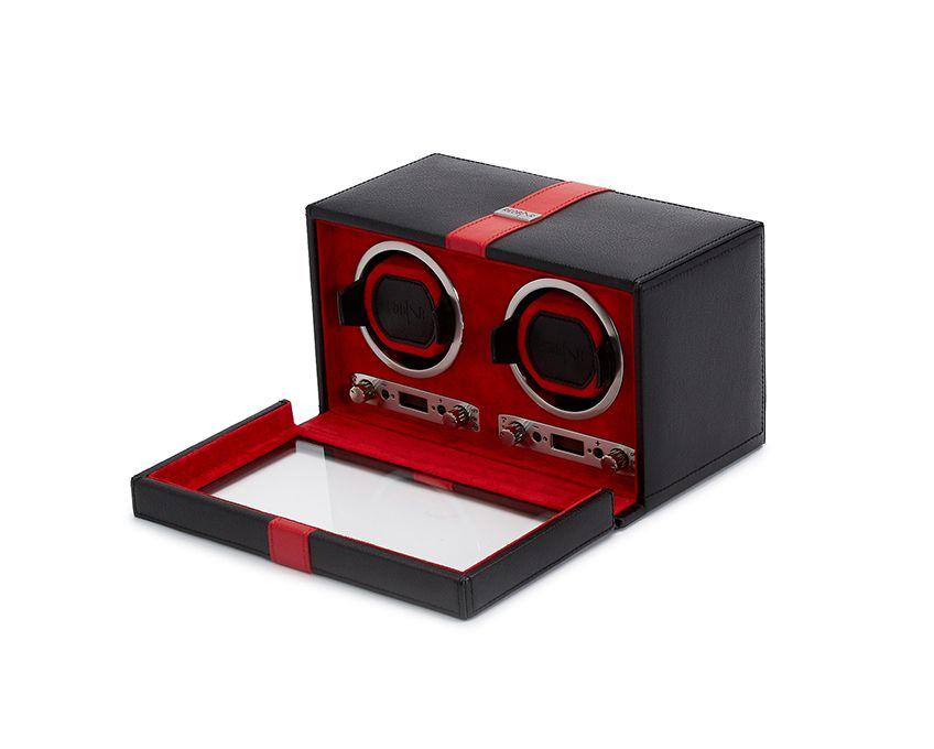 Wolf - Uhrenbeweger - Redbar double Watch Winder-Uhrenbeweger-Wolf 1834-TOJU Interior