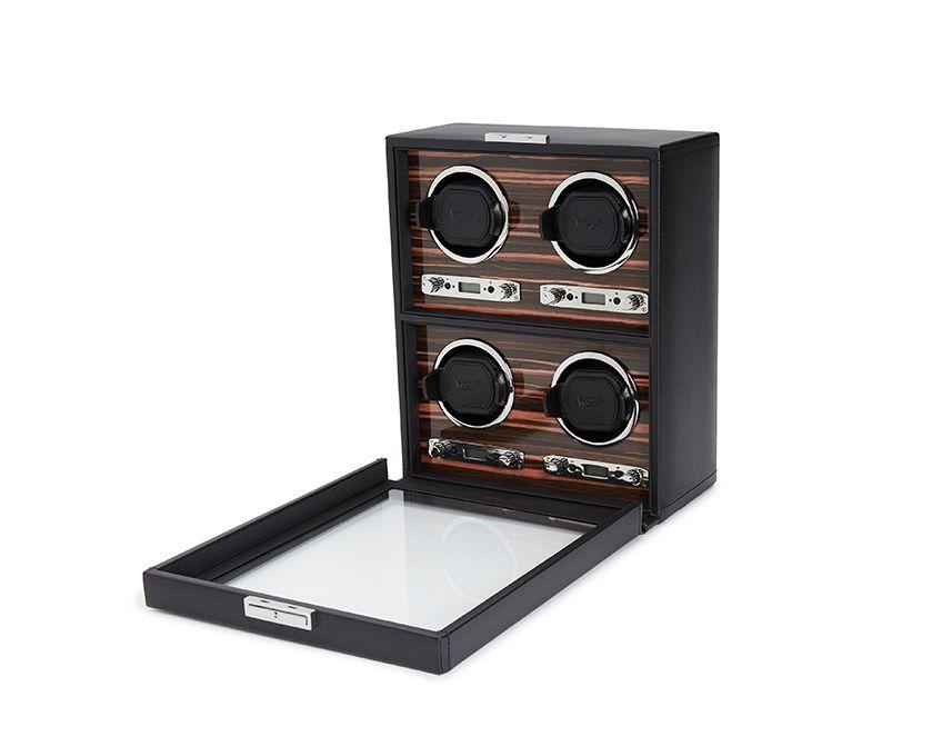 Wolf - Uhrenbeweger - Roadster 4 Piece Winder-Uhrenbeweger-Wolf 1834-TOJU Interior