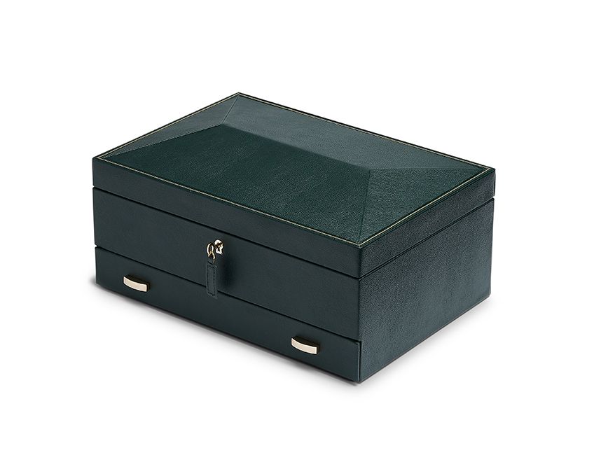 Wolf - Uhrenbox British Racing für 10 Uhren with storage-Uhrenbox-Wolf 1834-TOJU Interior