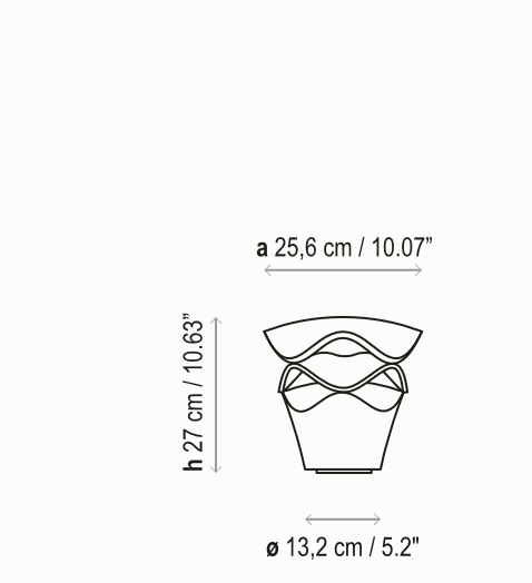 Bover - Außenleuchte LED - Cornet B/27 - TOJU Interior