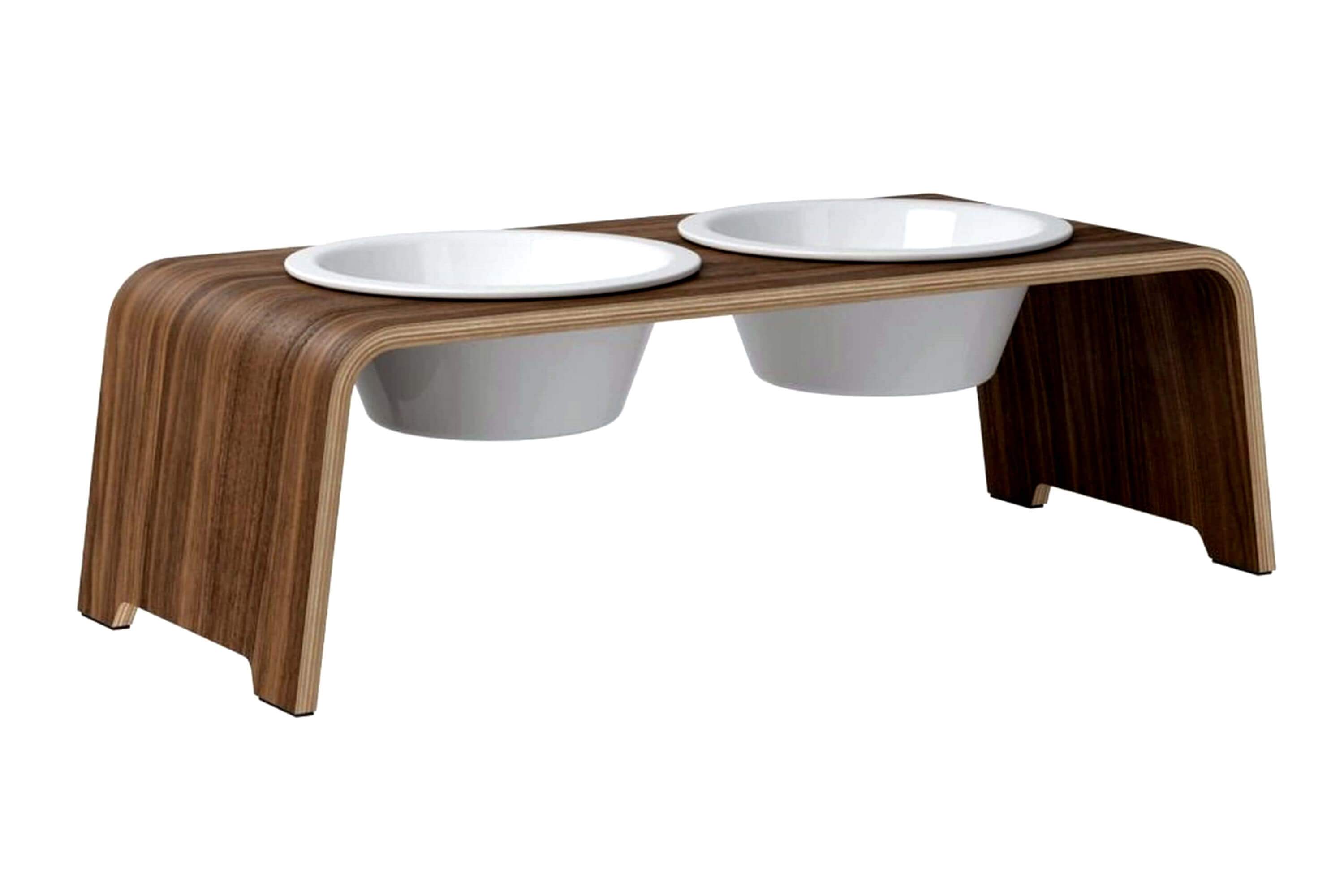 dogBar® M - Nussbaum mit Porzellan-dogBar-TOJU Interior