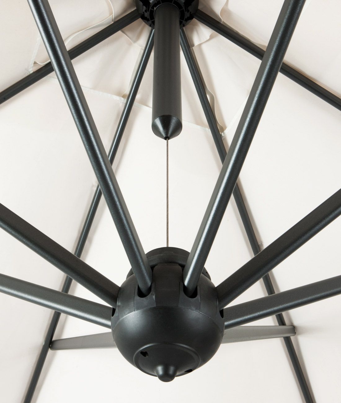 Unopiu - Parasol Salento square Side Mas