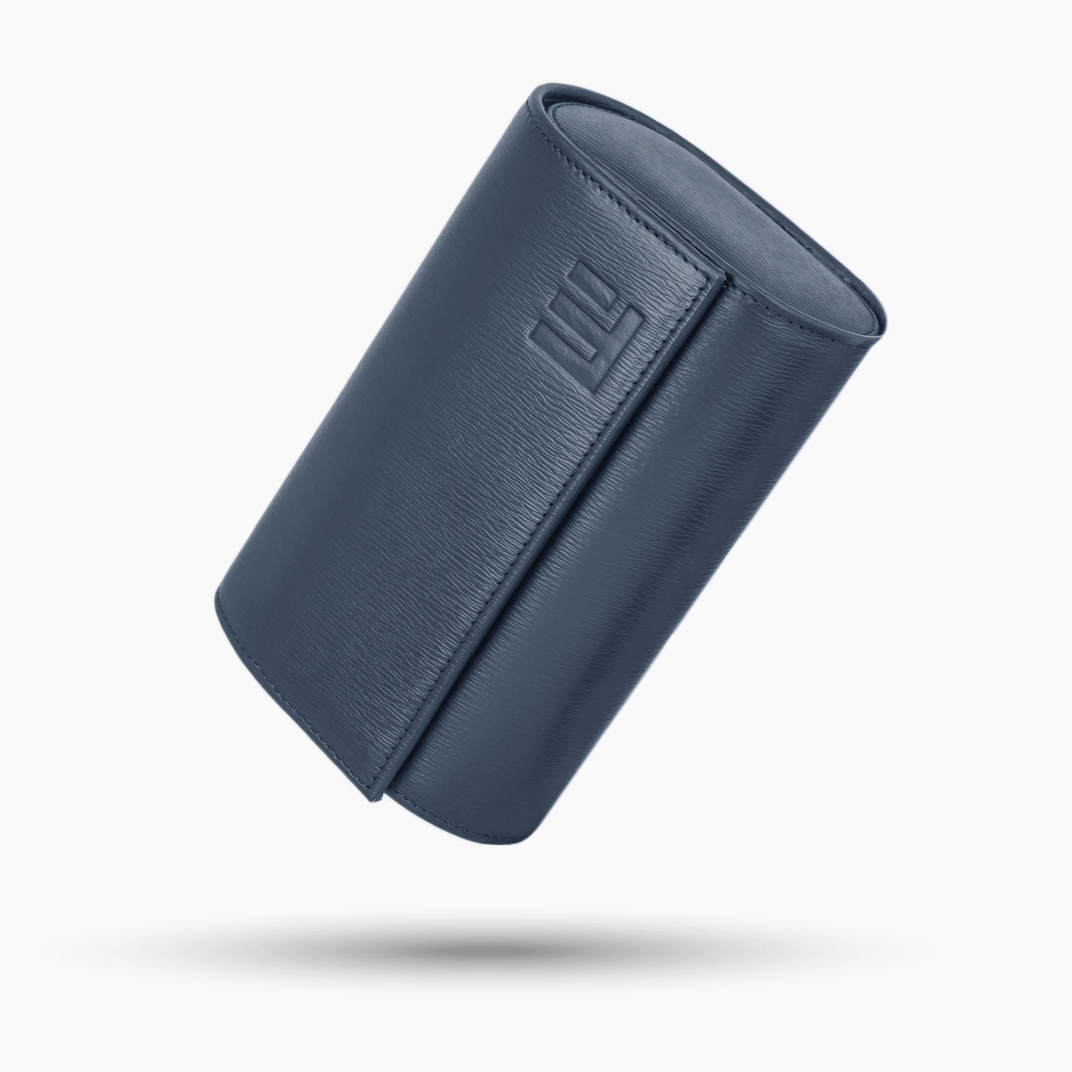 IFL Watches - Watch Roll - Blue Saffiano für 4 Uhren-IFL Watches-TOJU Interior