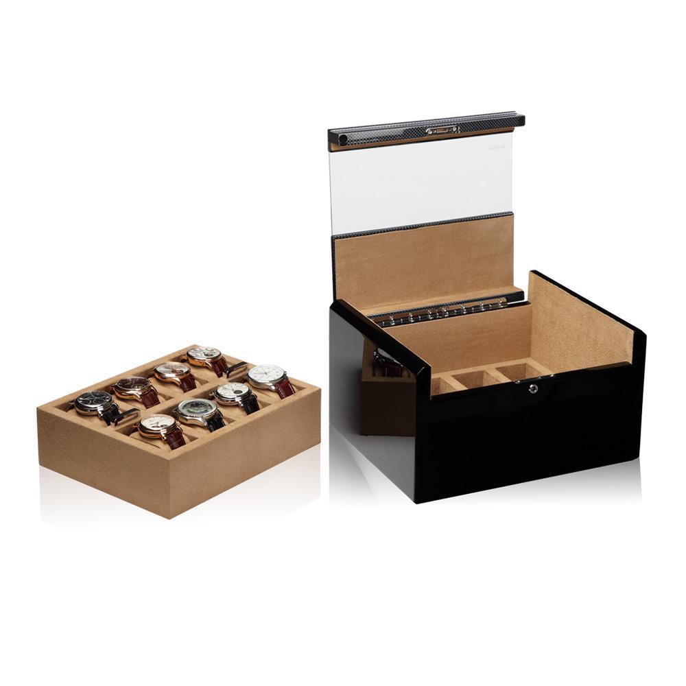 Modalo - Uhrenbox Imperia für 16 Uhren-TOJU Interior