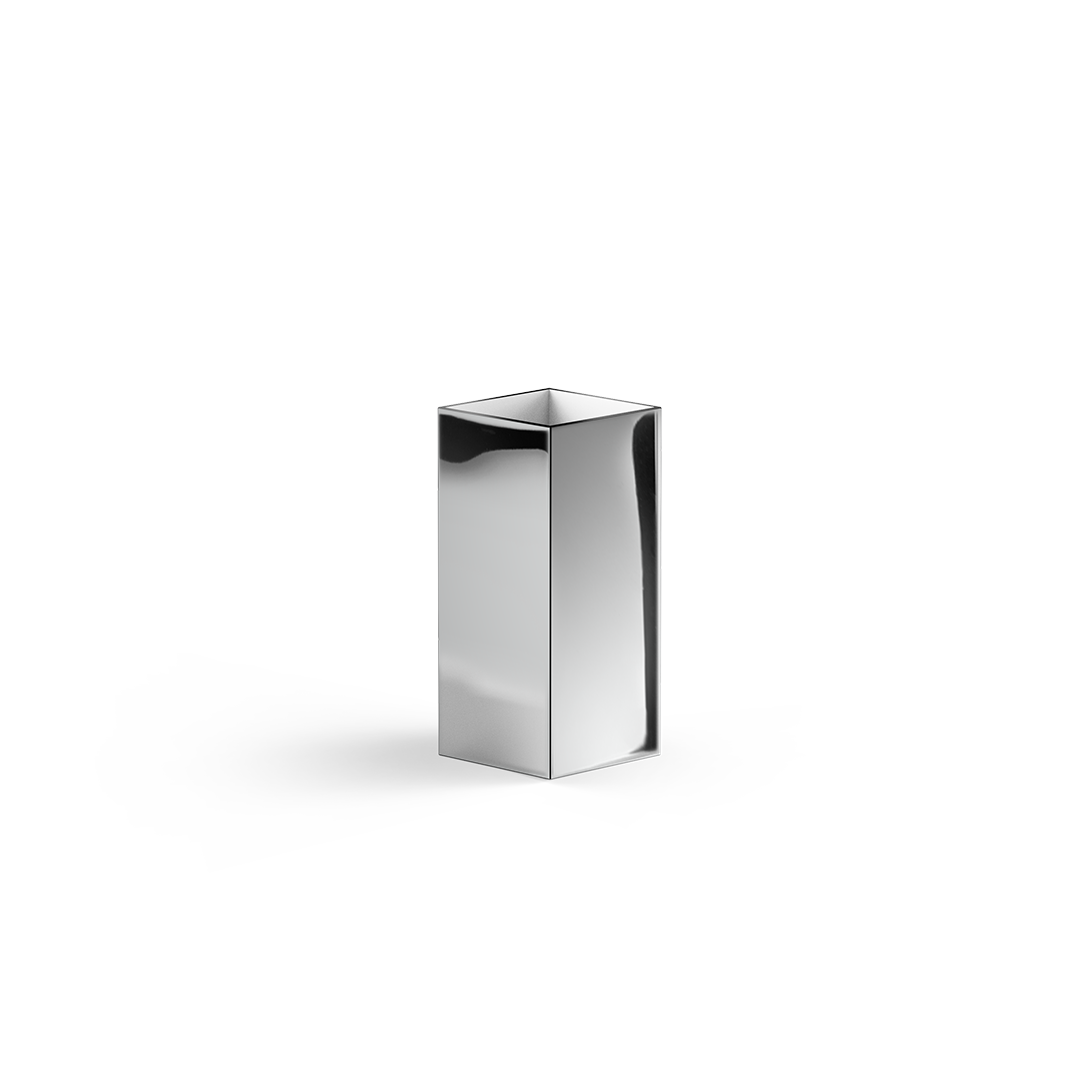 Decor Walther CORNER Standbehälter – Chrom – Art. 0564500