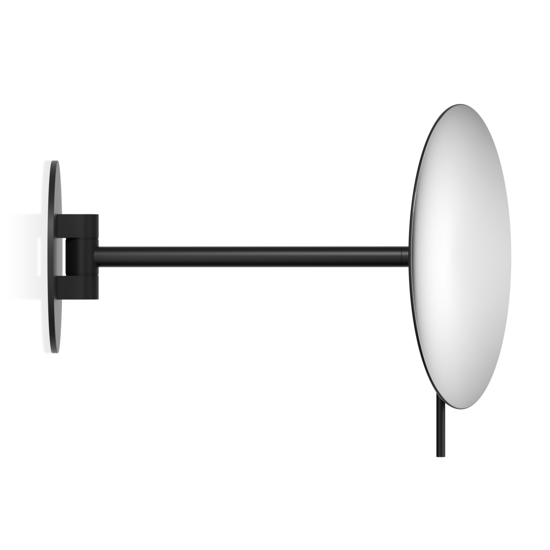 Decor Walther SPT 72 5X Wandkosmetikspiegel – Schwarz matt – Art. 0122860