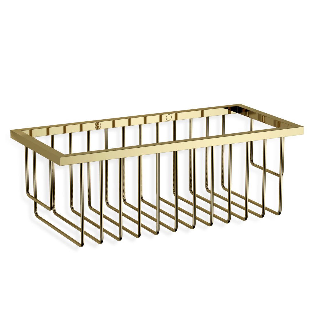 Decor Walther WND1 Wandduschkorb – Gold 24 Karat – Art. 0703220