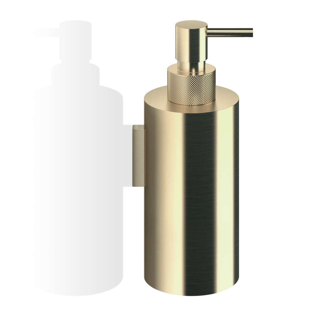 Decor Walther CLUB WSP 3 Wandseifenspender – Gold matt 24 Karat/Gold matt – Art. 0856082