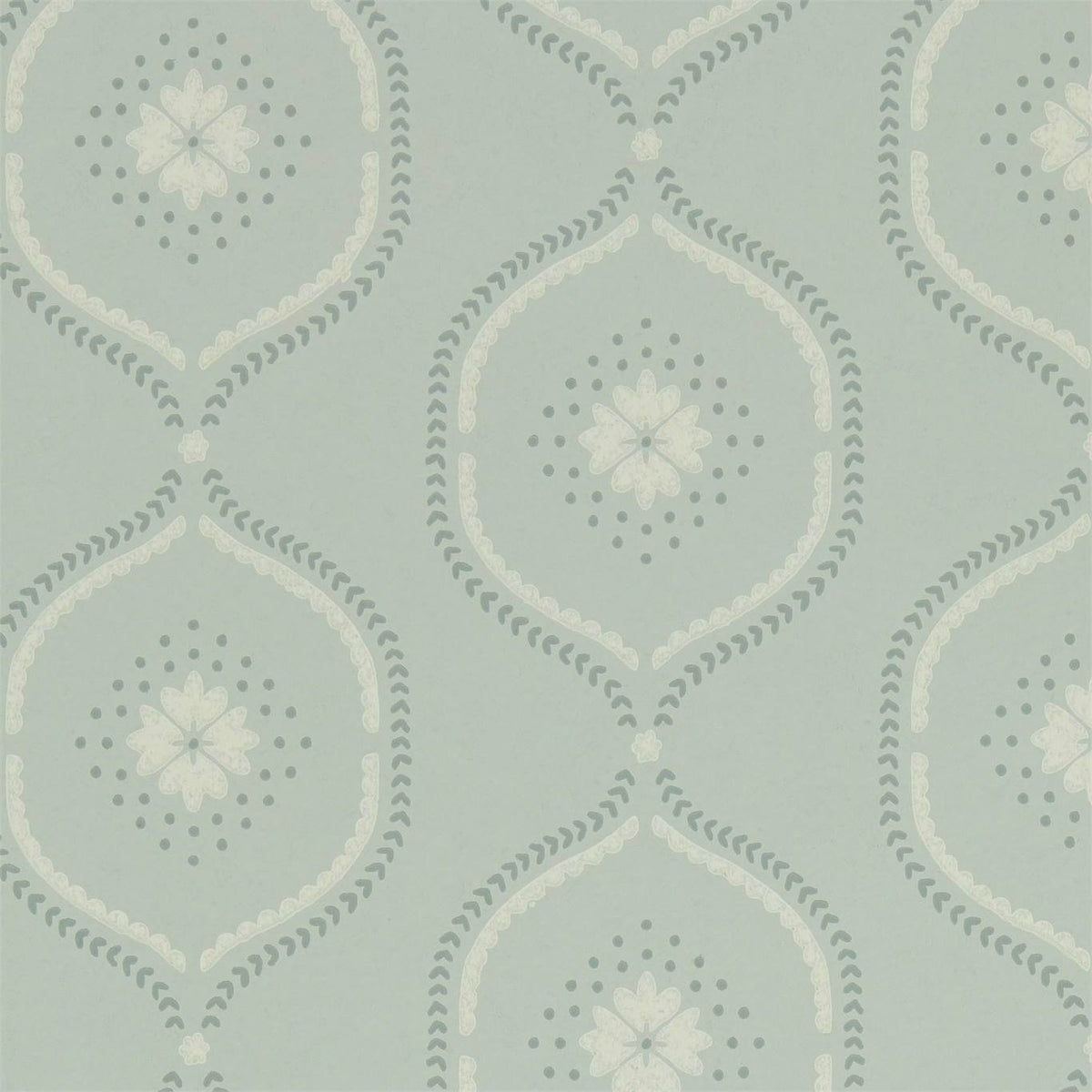 Sanderson - Tapete Milcombe-Tapeten-Sanderson-MIST BLUE 216880-216880-Toju Interior