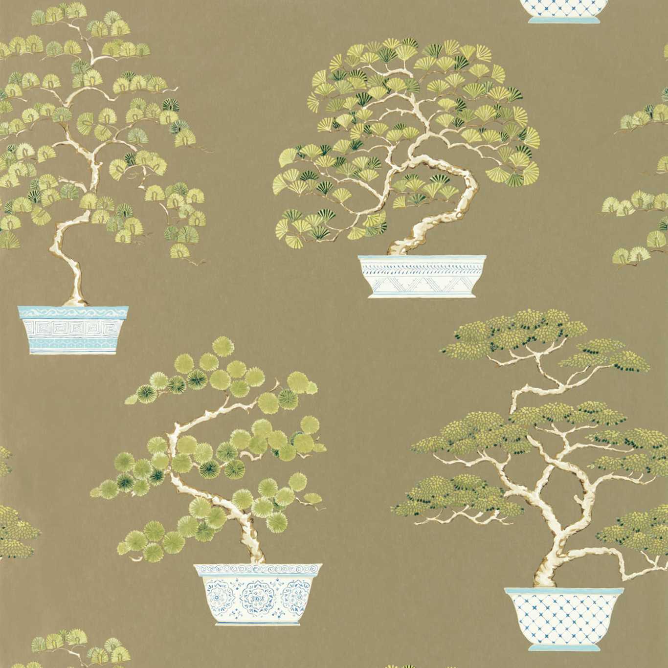 Sanderson - Tapete Penjing-Tapeten-Sanderson-SCALLION GREEN 217108-217108-Toju Interior