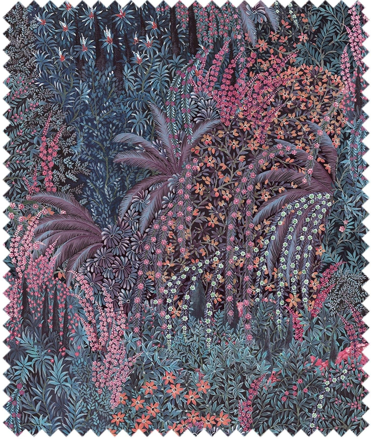 Cole & Son – Stoff Cascade Velvet – F121/3018 – Violet