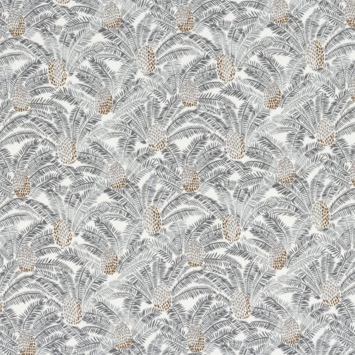 Casamance Pigna – Blanc Petale / Acier – 44680186