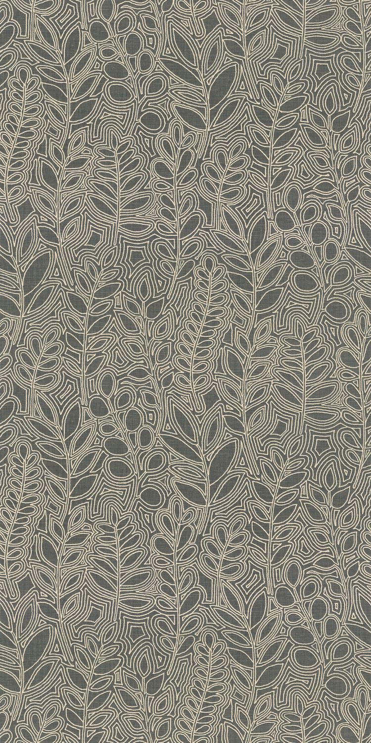 Casamance Astragale Tapete Anthracite – 76680916