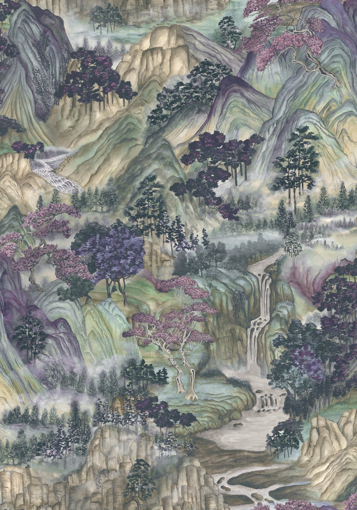 Cole & Son Mountainscape – Original (126/11039), Musteransicht