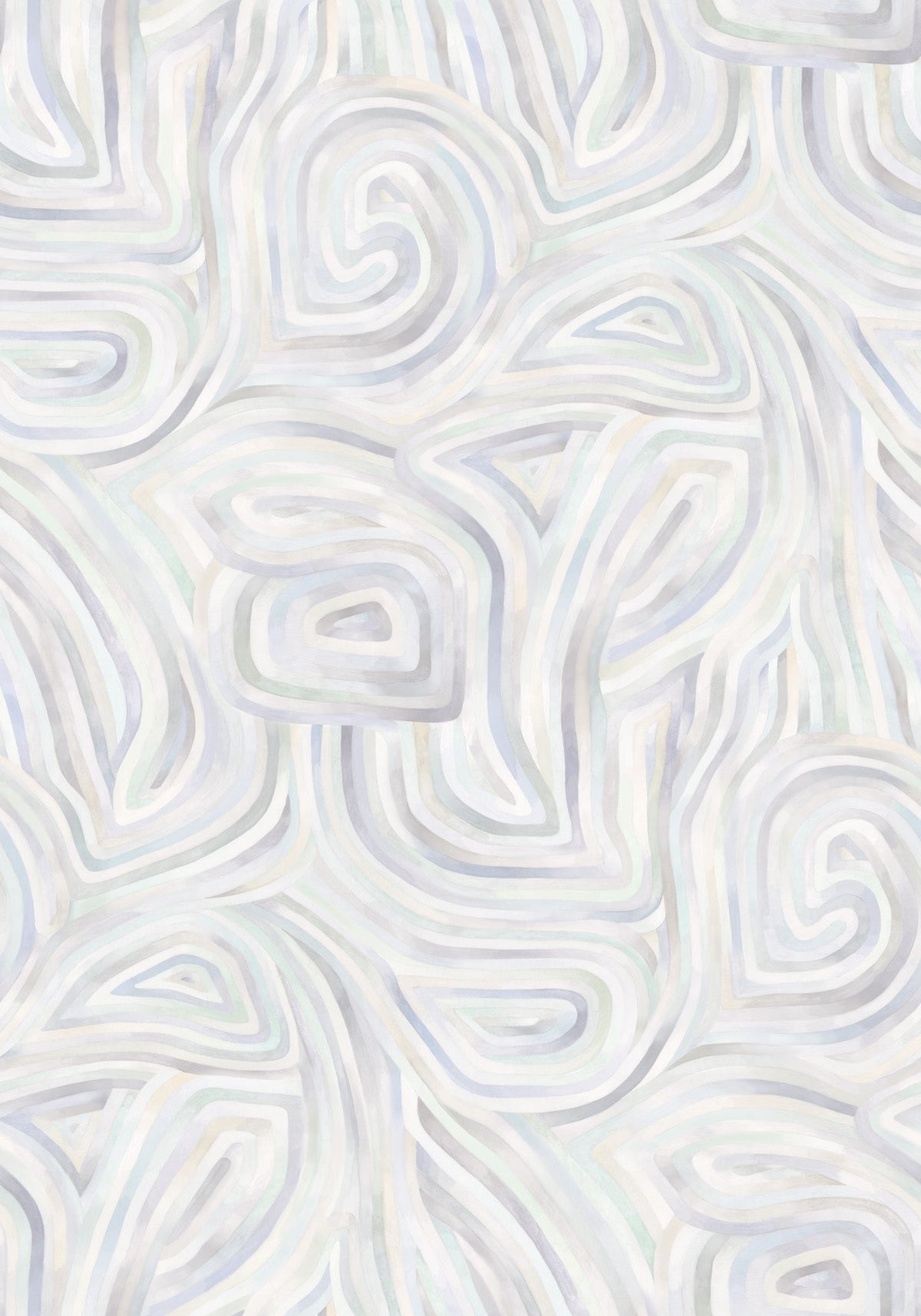 Cole & Son Kawakubo Lavender & Soft Mint 126/4011 – Muster