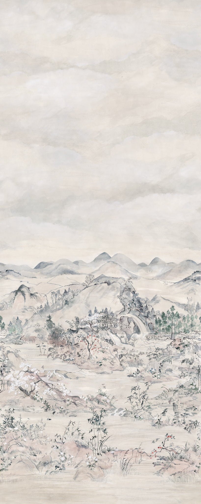 Cole & Son Japanese Chinoiserie – Peony (126/5014), Musteransicht
