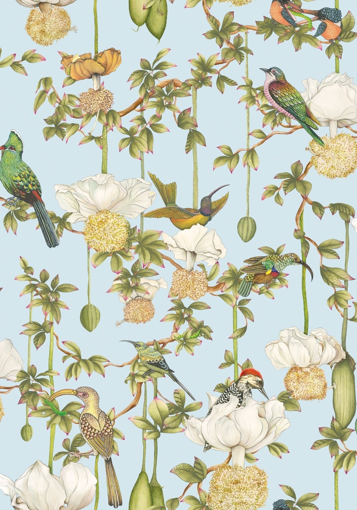 Cole & Son Baobab Botanica Sky Blue 129/2007 – Muster