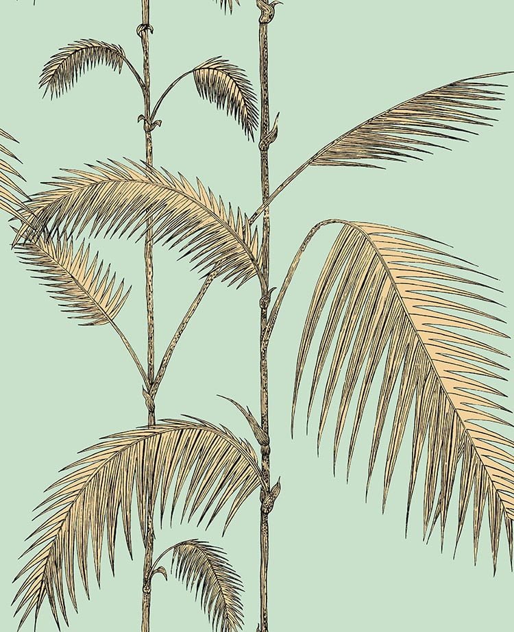 Cole & Son Palm Leaves – Mint & Yellow – 112/2006