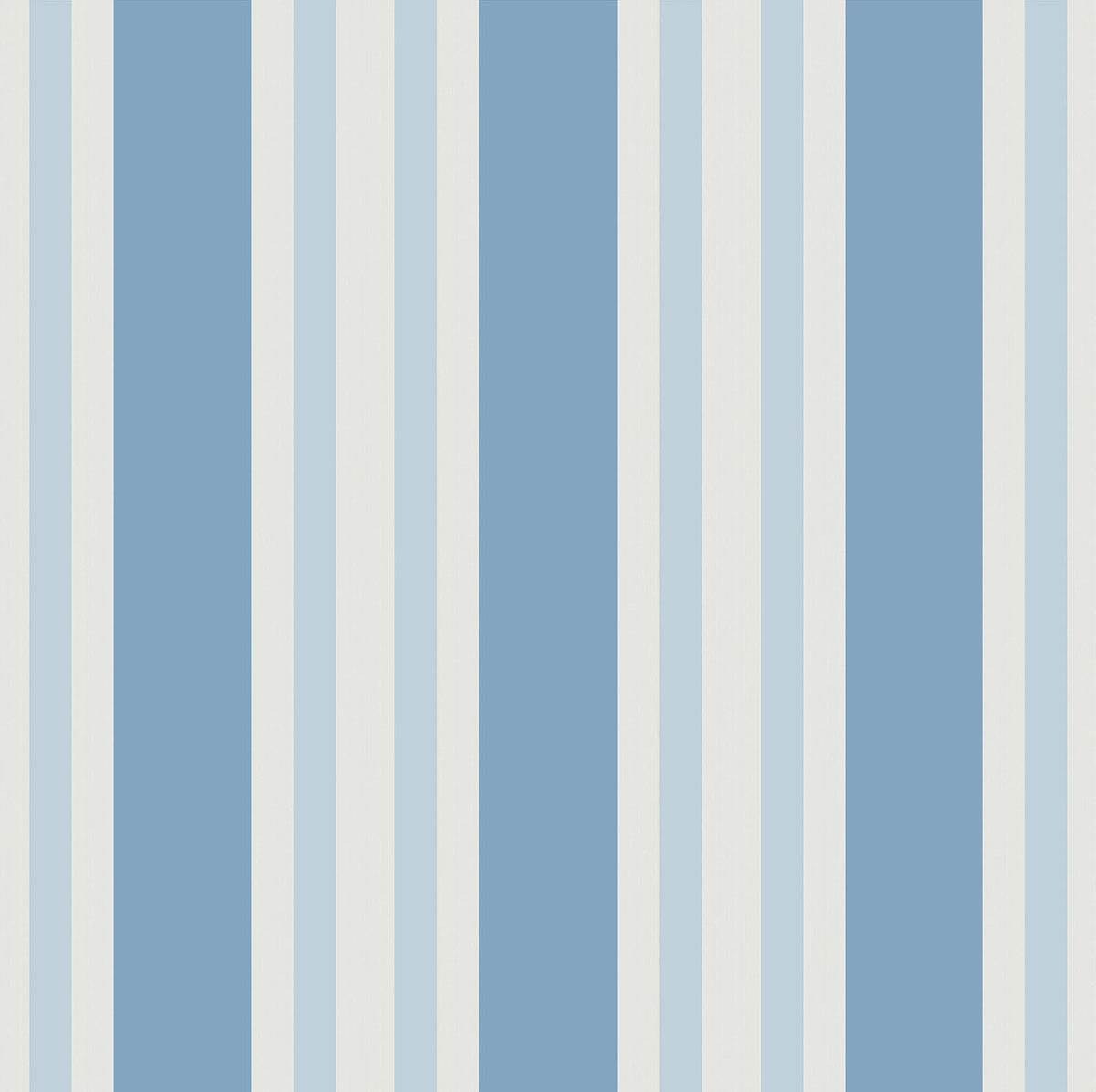 Cole & Son Polo Stripe Tapete – Hyacinth Blue & Cerulean (110/1006), Musteransicht
