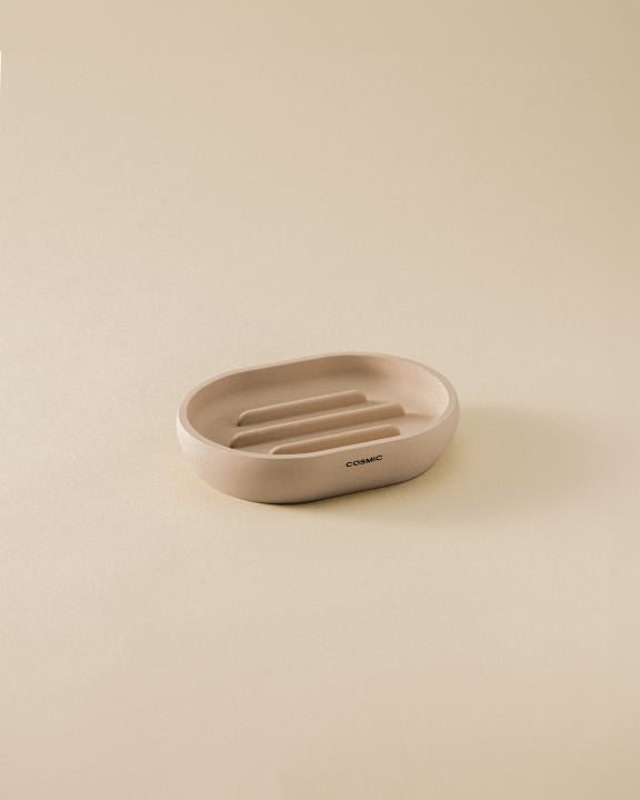 Cosmic Saona Stand-Seifenschale – Pale sand · WJC219A0034222