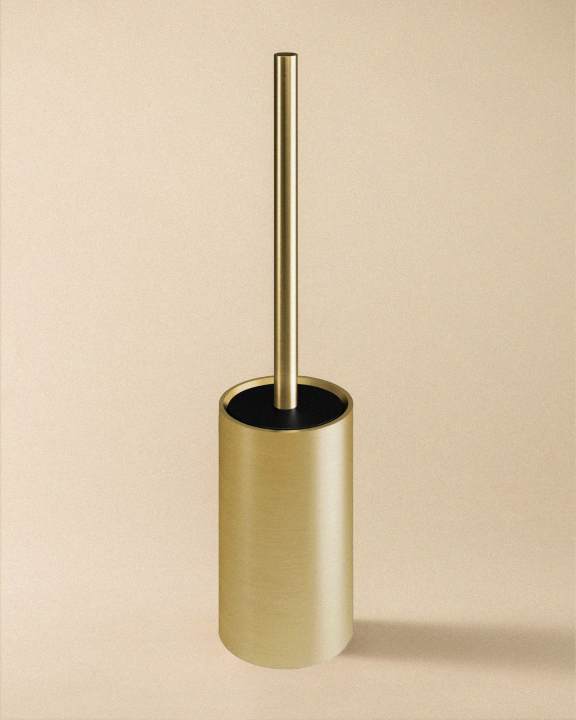 Cosmic Architect S+ Stand-Toilettenbürstenhalter – Gebürstetes Gold PVD · WJC235A0001040