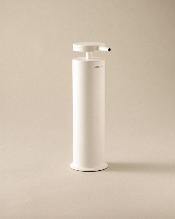 Cosmic Geyser Stand-Seifenspender – Weiss matt · WJC277A0004065