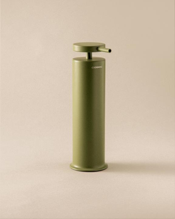 Cosmic Geyser Stand-Seifenspender – Olive green · WJC277A0004089