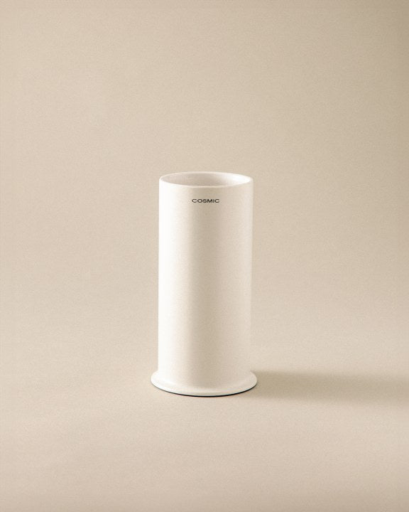 Cosmic Geyser Stand-Zahnbürstenhalter – Weiss matt · WJC277A0051065