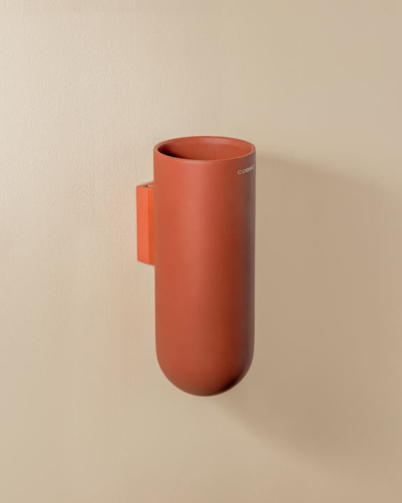 Cosmic Geyser Wand-Zahnbürstenhalter – Terracotta · WJC277A0052088