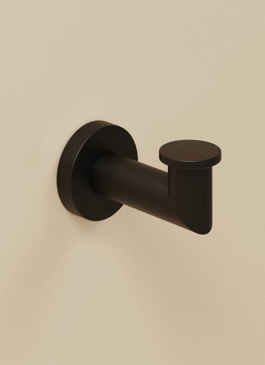 Cosmic Kubic Haken – W:5 D:8 H:5 cm – Schwarz matt · WJP033A3001036